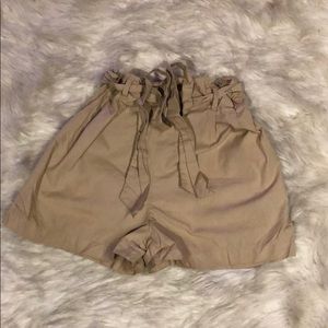 Zara safari shorts